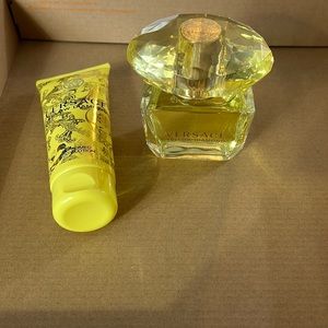 Versace - Yellow Diamond perfume and lotion -used once.